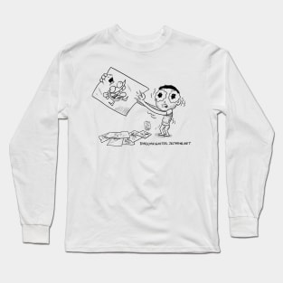 Random Vignettes - Trembling artist Long Sleeve T-Shirt